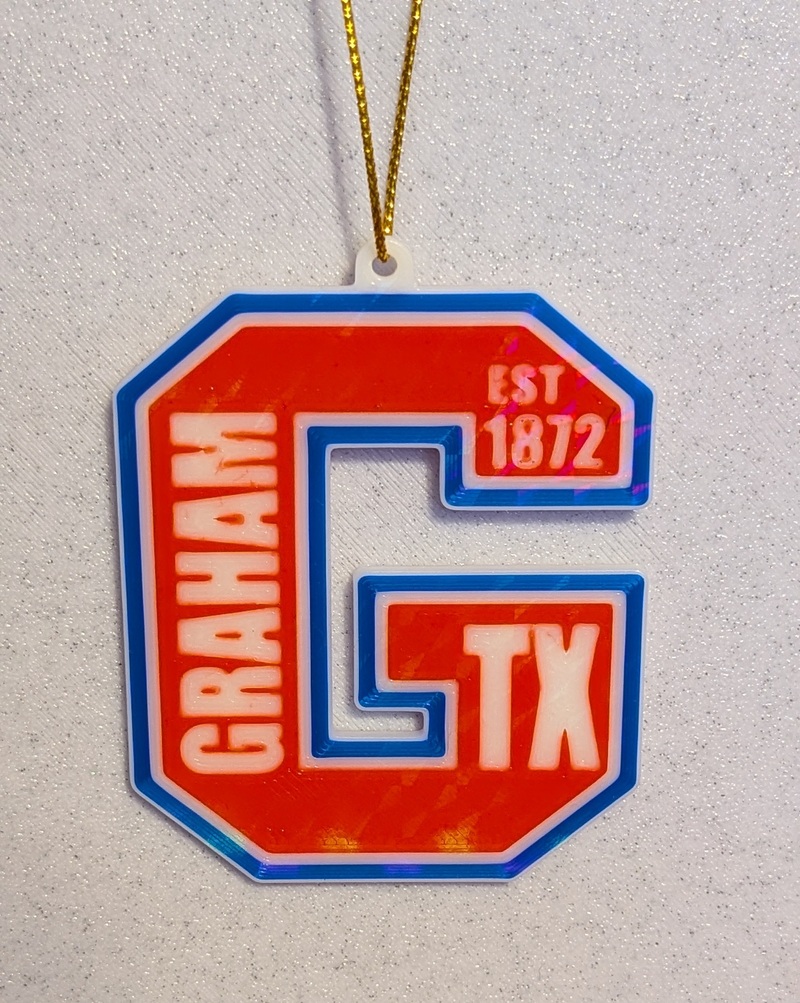 Graham Christmas Ornament