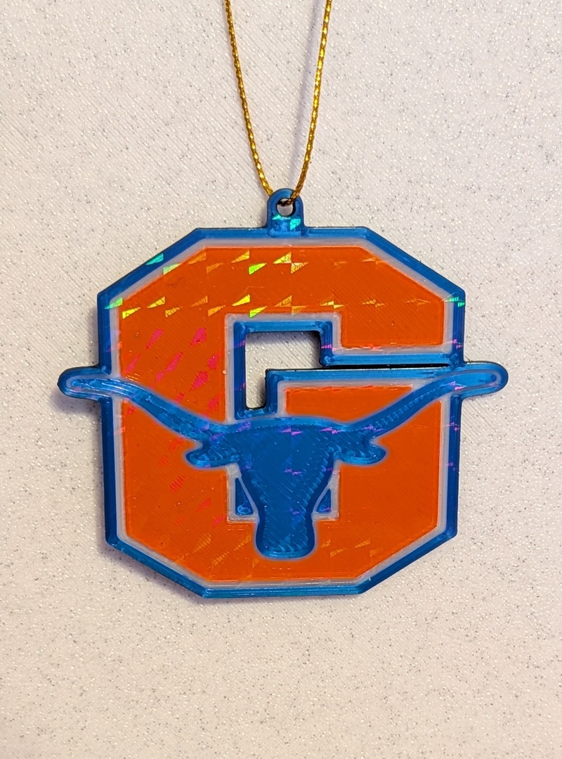 Graham Steer Christmas Ornament